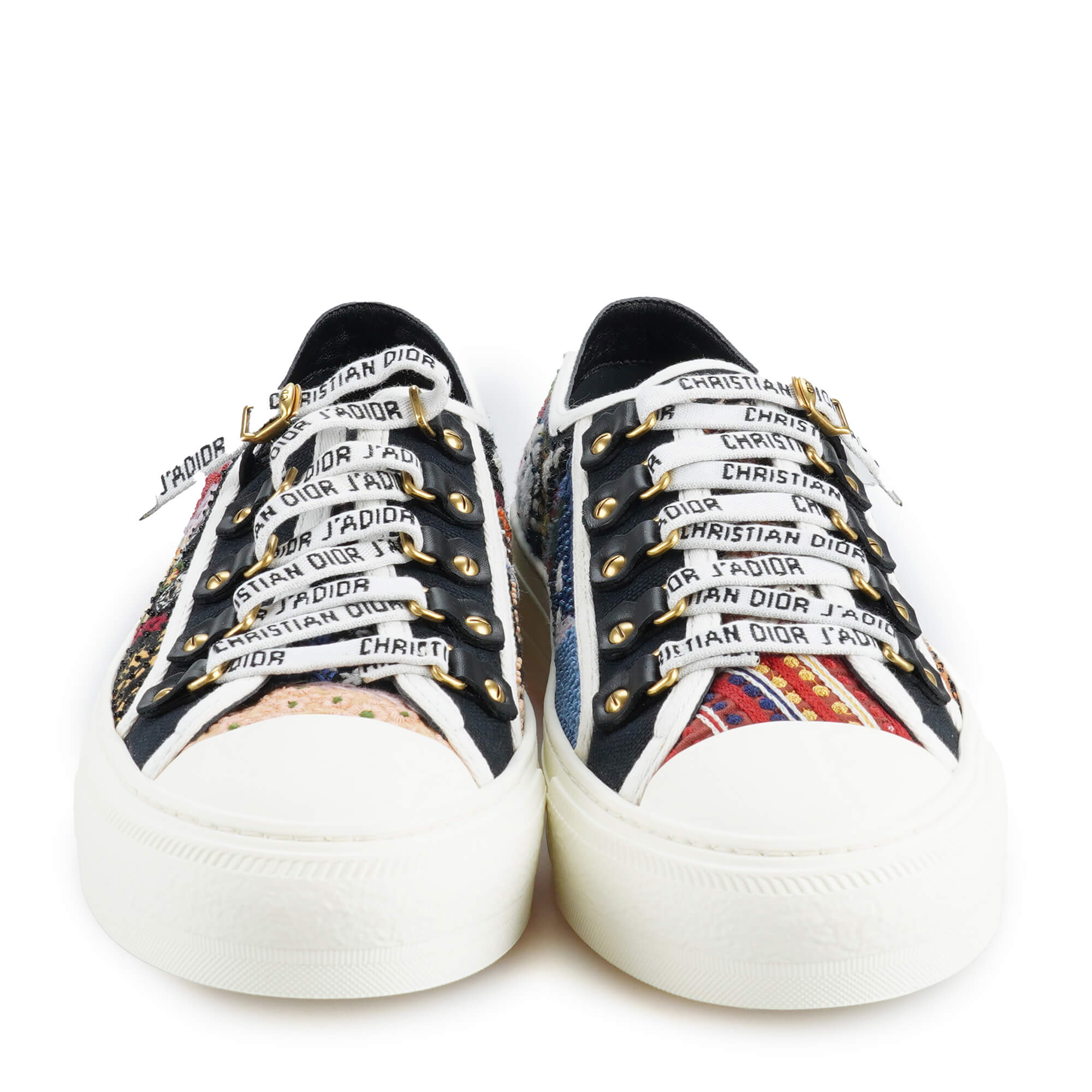 Christian Dior - Dioramour Beaded Patchwork Walk'n Dior Sneakers 